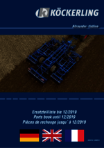 Allrounder -flatline- Ersatzteilliste bis | Parts book until | Pièces de rechange jusqu´à 12/2019
