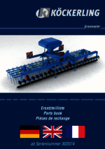 Grasmaster Ersatzteilliste ab | Parts book from | Pièces de rechange à partir de 302074
