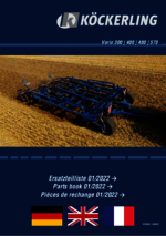 Vario 300/400/480/570 Ersatzteilliste ab | Parts book from | Pièces de rechange à partir de 1/2022